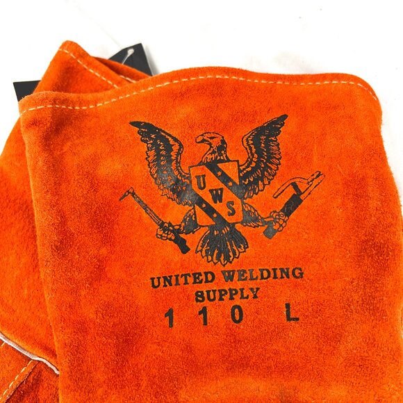 Revco Black Stallion split cowhide united welding supply gloves kevlar 110 L - Picture 2 of 7